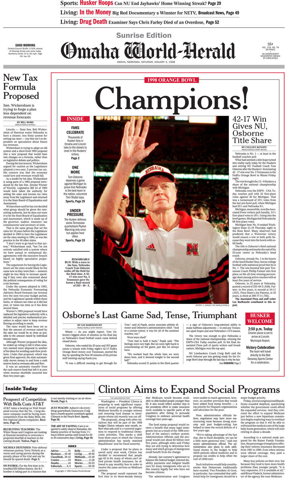 1998: Husker national championship